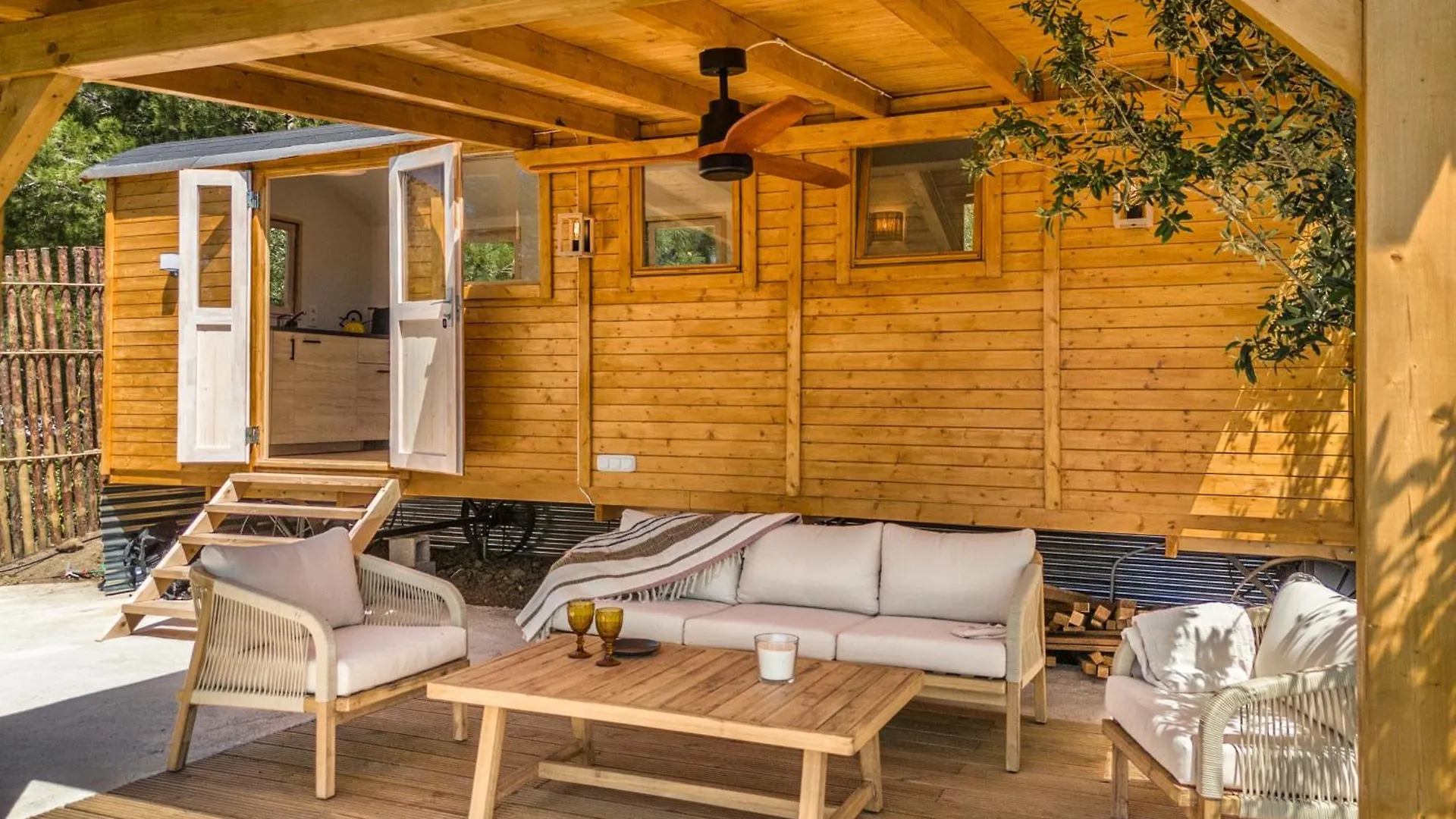 Деревянный коттедж Casa El Refugio Stilte Comfort Natuur Uniek Канильяс-де-Асеитуно